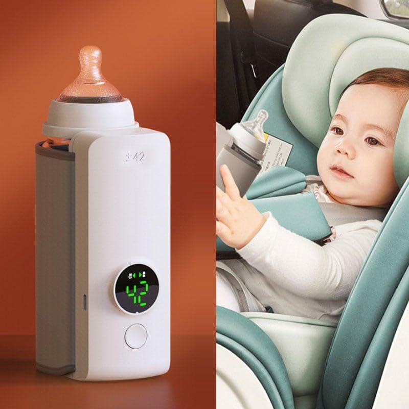 Portable Baby Bottle Warmer – USB Rechargeable