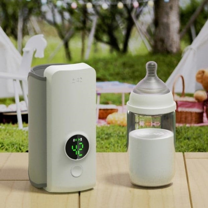 Portable Baby Bottle Warmer – USB Rechargeable